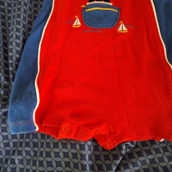 onesie boat 6 to 9 months  baby healthtex - Picture 6 of 6